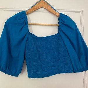 Blue, new, Zara blouse